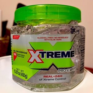 This is the hair gel xtreme with aloe Vera. 15.87 oz (450g)